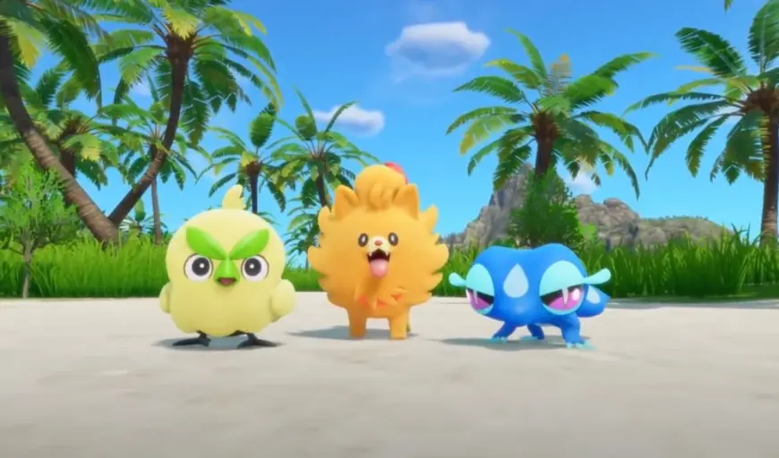 New Pokemon Starters revealed in Winds and Waves trailer, 2027 release confirmed