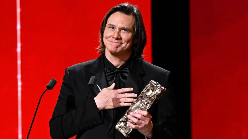 Jim Carey Thanks ‘Sublime Companion’ Min Ah as He Accepts César Lifetime Honor