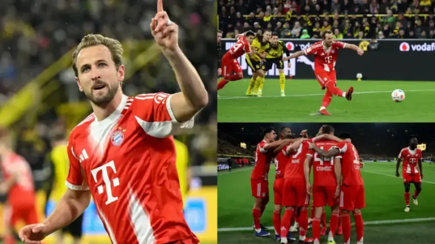 Bayern Triumphs in Thrilling Der Klassiker: Kane, Kimmich Lead Victory Over Dortmund