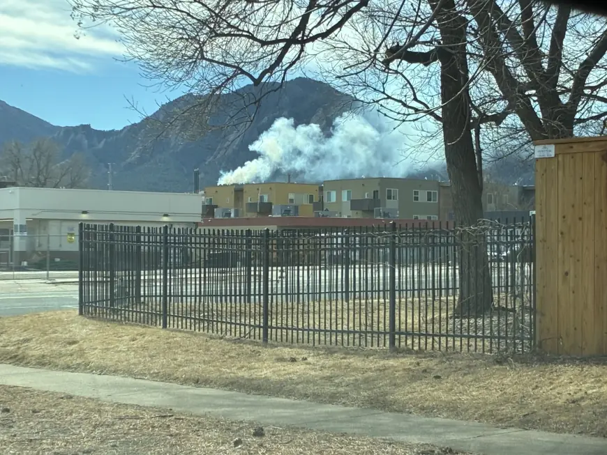 Fire Boulder wildfire burning southwest of Chautauqua; crews respond