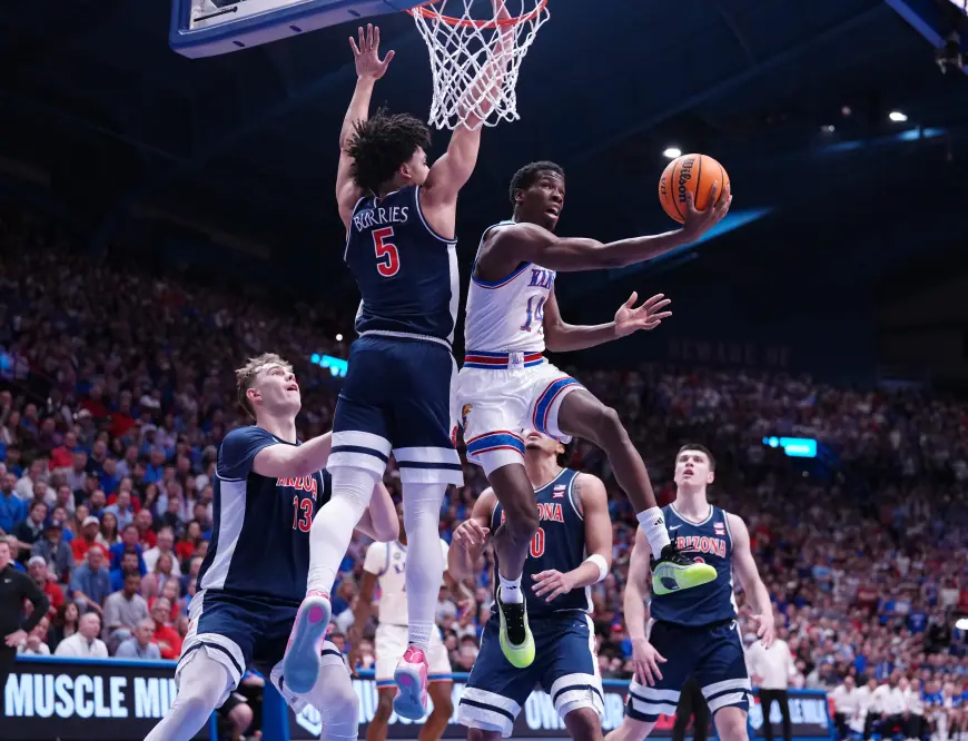 Kansas Vs Arizona: Wildcats can clinch Big 12 share with win over Jayhawks