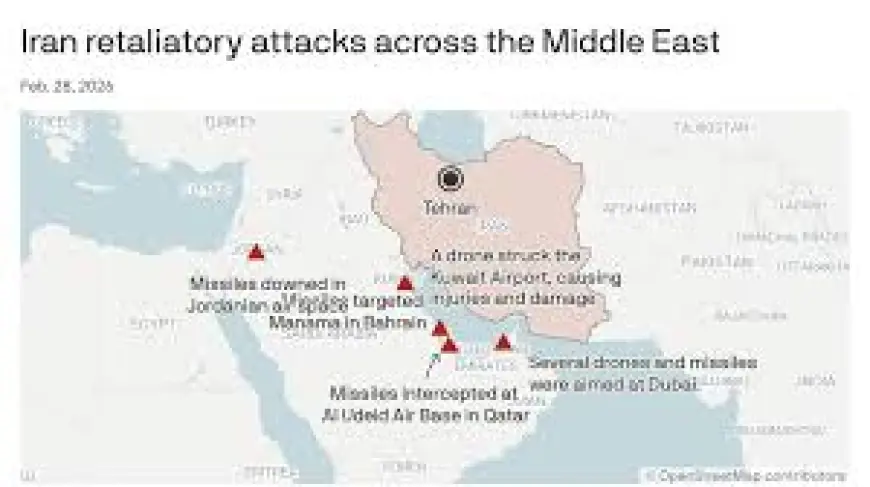 Bahrain Named Among Gulf States Intercepting Missiles as Doha Resident Describes Hours of Strikes