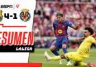 Barcelona - Villarreal: barcelona - villarreal, Yamal logra su primer triplete en triunfo 4-1 (28 de Feb., 2026)