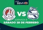 Atl. San Luis - Puebla Set for Saturday Clash at Alfonso Lastras After Both Teams Suffer Recent Defeats
