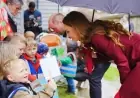 St Davids Day: William and Kate Brave Rain in Powys as Kate Admits She Was 'Reminded' to Bring an Umbrella