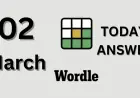 Wordle Today Answer for March 2, 2026 — Puzzle #1717 Solution Is ---