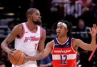 Washington Wizards Face Off Against Rockets Featuring DMV Native Durant