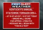 Tornado Warning Drill in Lexington to Put Residents and Alert Systems to the Test During Severe Weather Awareness Week