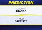 Emiliana Arango Offered as Value Pick Even as Model Gives Hailey Baptiste 74% Chance at Indian Wells