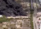 Massive Warehouse Blaze Near Turnpike Sends Dark Smoke Over Miami as Crews Battle 5-Alarm Fire