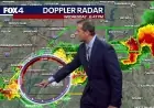 Severe Thunderstorm Warning as March 4 storms swamp North Texas