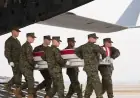 Dover Air Force Base Receives Remains of Six After Drone Strike as Trump’s Visit Highlights Tension Over Military Sacrifice