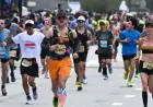 Los Angeles Marathon Awards Finisher Medals After 18 Miles