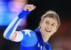 Jordan Stolz Dominates Day 1 at World Allround Speed Skating Championships