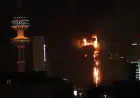 Residents and Government Workers Exposed as Kuwait City Tower Is Engulfed by Fire