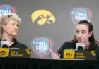 Bruce Pearl Mentions Iowa WBB Stars Caitlin Smith, Lisa Blunder