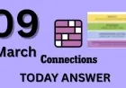NYT Connections Hints and Answers Today: Puzzle #1002, Monday March 9, 2026