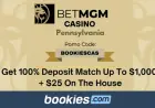 Betmgm welcome packages promise $1,025 — and a narrower payout than the headline suggests