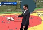 Chicago Weather Today: Level 4 Tornado Threat Active Right Now Across Illinois and Indiana — Nighttime Tornado Risk Highest
