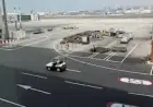 Verified video shows drone crash near Dubai Airport, Dubai Creek Harbour location unclear