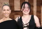 Noah Cyrus and Tish Cyrus step back together onto a red carpet