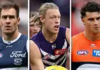 Afl Live: Geelong Boosts, Dockers Name Hayden Young