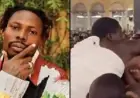 Asake Struggles to Touch Black Stone in Mecca, Viral Crowd Video Sparks Online Reaction