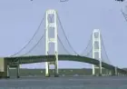 Mackinac Bridge Reopens in Michigan, Triggering Heavy Traffic After 10-Hour Closure