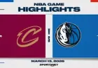 Mavericks Vs Cavaliers In Dallas Leaves Cavs Extending Streak With 138-105 Rout