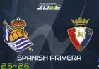 Real Sociedad Vs Osasuna Deadlocked At 0-0 In La Liga Matchup