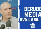 Maple Leafs Vs Wild: Leafs Bring Six-Game Road Slide To Minnesota As Berube Holds Pregame Availability