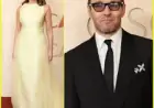 Felicity Jones Stuns In Pale-Yellow Prada At 2026 Oscars With Train Dreams Co-Star Joel Edgerton