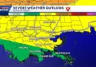 New Orleans Weather: Severe Storms and Damaging Winds Possible Late Sunday Into Monday