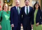 Michael Martin Meets JD Vance in Washington, Sparks Affirmation of US–Ireland Ties