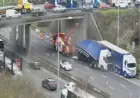 Major Lorry Crash Disrupts M25 and Lakeside Road Traffic