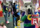 Mom Captures Hilarious Chuck E. Cheese Mishap in Viral Video