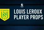 Louis Leroux Goal Odds & Player Props for March 22 Strasbourg Match