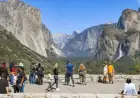 Yosemite National Park Sees Surge in Visitors Amid Warm Weather