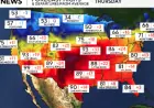 Over 100 Daily High Temperature Records Predicted Through Sunday, Forecasts Reveal