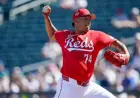“Reds Pitcher Jose Franco Shines in Surprise Opening Day Performance”