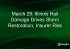 Illinois Hailstorm on March 29 Spurs Restoration Efforts and Insurer Concerns