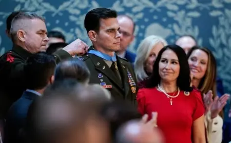 Chief Warrant Officer Eric Slover Receives Congressional Medal of Honor at State of the Union for Maduro Raid