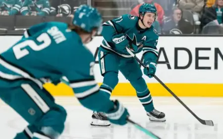 Celebrini Rejoins Sharks for Playoff Drive, Gains Insights from Olympics