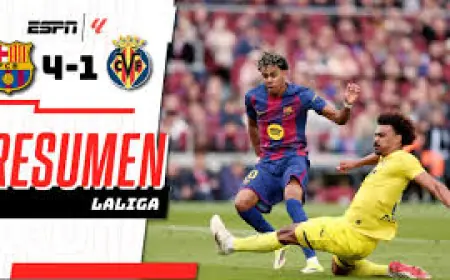 Barcelona - Villarreal: Lamine Yamal’s first hat-trick powers 4-1 win on Feb. 28, 2026