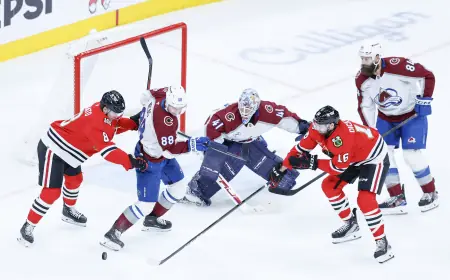 Blackhawks Vs Avalanche: Avalanche Aim to Restore Cushion in Second City Showdown