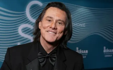 Jim Carrey Stuns the World at 2026 César Awards With New Look, French Speech, and Girlfriend Reveal
