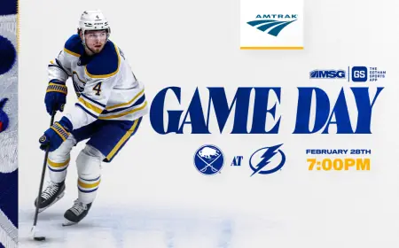 Sabres Vs Lightning: How Buffalo Fans Should Watch, Lineup Notes, and Road-Trip Stakes in Tampa