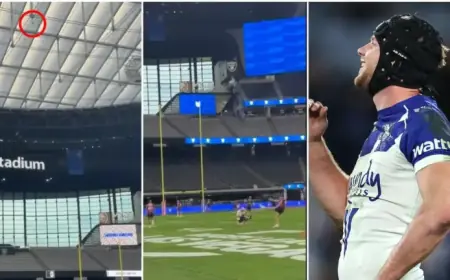 Burton’s Bold Bid Eyes NFL Scouts at $2bn ‘Death Star’ Stadium