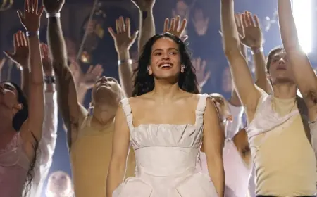 Rosalia Surprise: rosalia and Björk Duet on 'Berghain' at the 2026 BRIT Awards