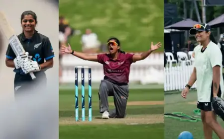 Nensi Patel Makes History as New Zealand’s First Indian-Born Woman Cricketer